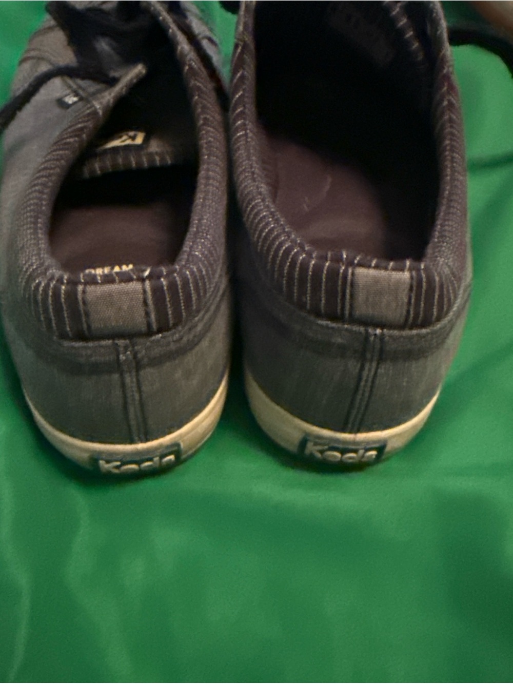 Keds Men’s Dark Gray Canvas Casual Lace-Up Sneakers - Picture 2 of 5